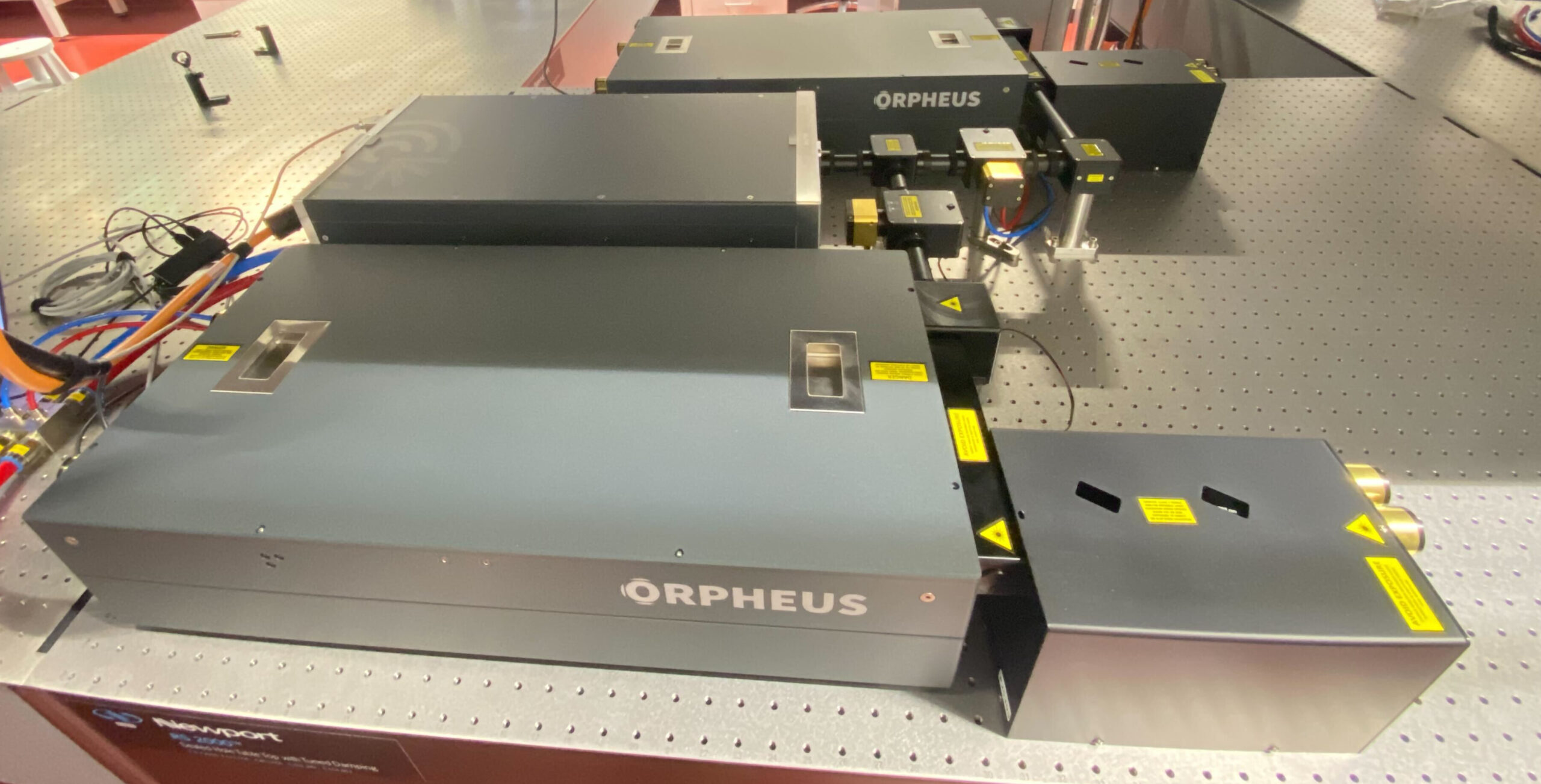 Laser and OPAs Installed