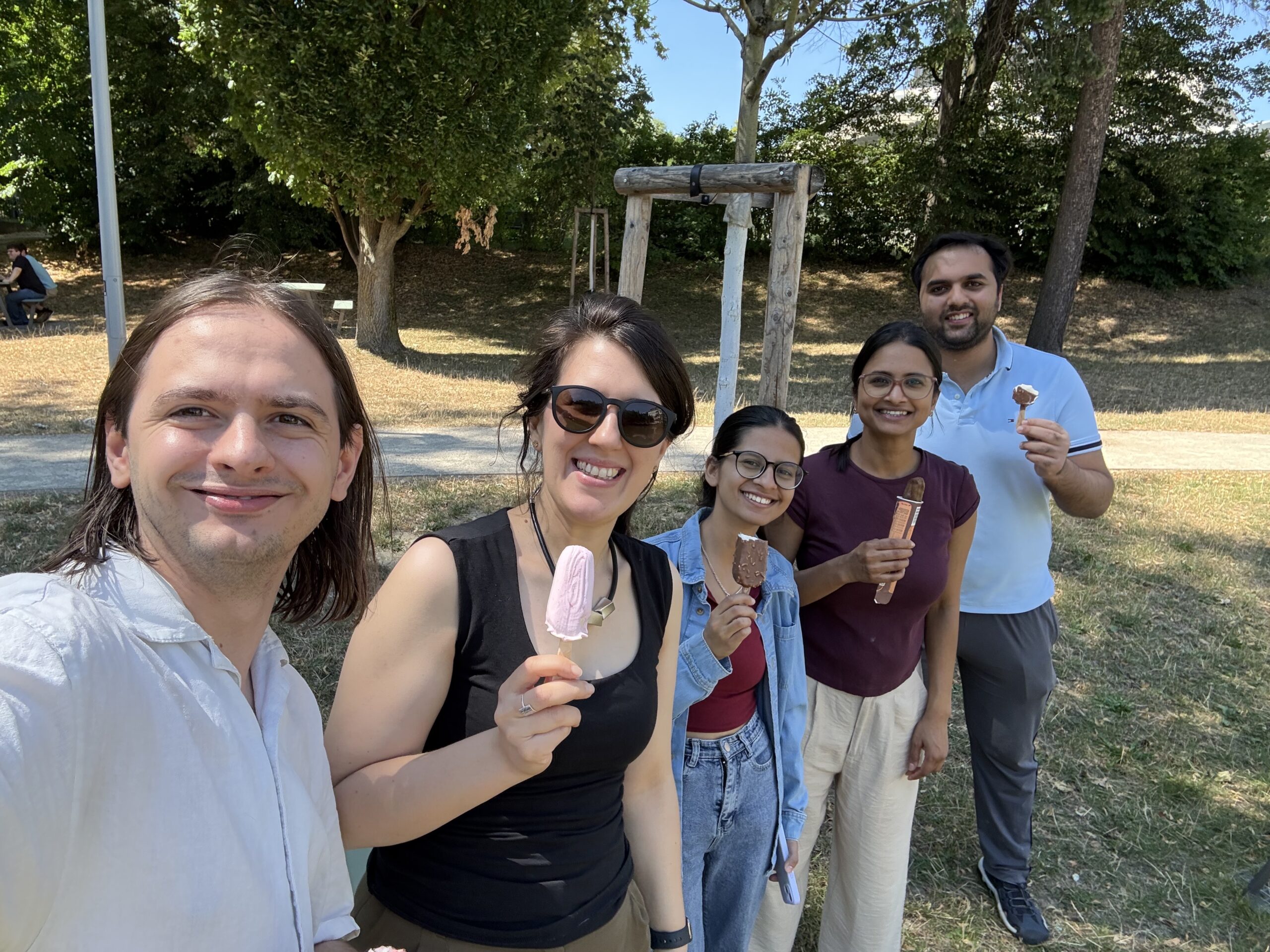 Kabir’s last day with the team!